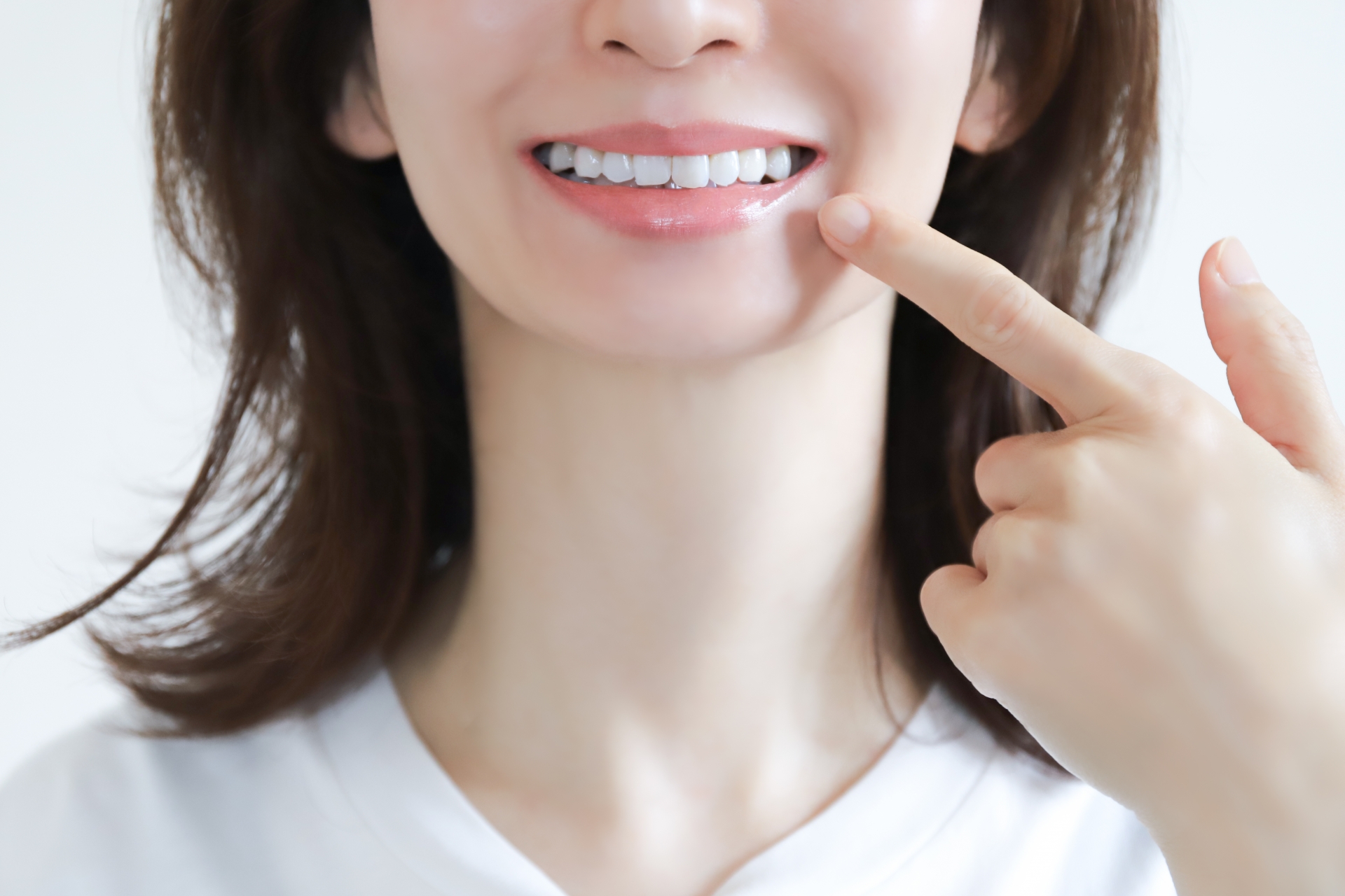 女性の歯
